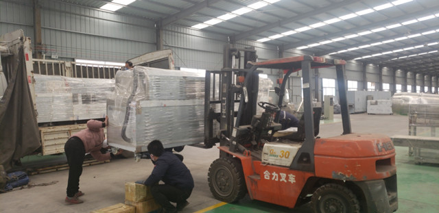 Double screw extruder machine delivered to Hanzhou City, China