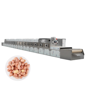 30Kw Water Cooled Industrial Belt Type Peanut Microwave Roasting Equipment For Factory